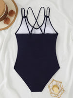 2026 Sexy High Cut Swimsuit One Piece Solid Swimwear Women Bathers Bathing Swimming Swim Suit Female Beachwear