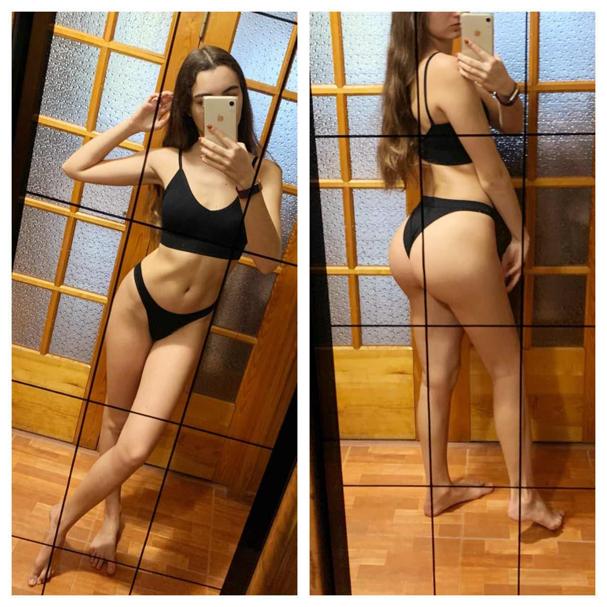 10Pcs/Set Women Seamless Panties Ribbed Underwear Sexy Lingerie High Leg Cut Female Sports Underpants Femme Thongs