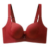 Plus Size Bra Sexy Lingerie Thick Cup Bras for Women Solid Padded Underwear Push Up Brassiere Femme Wireless Bra invisible bra
