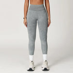 Yoga Pants Seamless Fitness Legging Women Sports Yoga Pant High Waist Ribbed Gym Clothes Fitness Workout Wear Scrunch Bum Tights