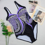 Swimwear WomenOne Piece Swimsuit Push Up Sexy Bathing Suit Women Swimming for Beach Wear Monokini Plus Size Swimwear