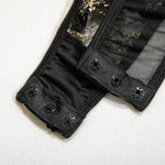 Bikini Fashion Sexy Butterfly Embroidery Slim-Fit Sexy All-Match Jumpsuit for Women
