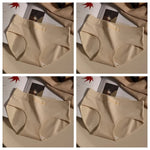 4Pcs/Set Cotton Panties Women Mid Waist Briefs Breathable Intimates Breathable Comfort Underwear M-2XL Soft Panties