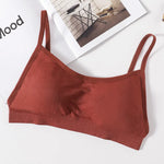 Women Seamless Bras Women's Bra Top Female Underwear Sexy Lingerie Removable Pad Bandeau Backless Fitness Top Wireless Bralette