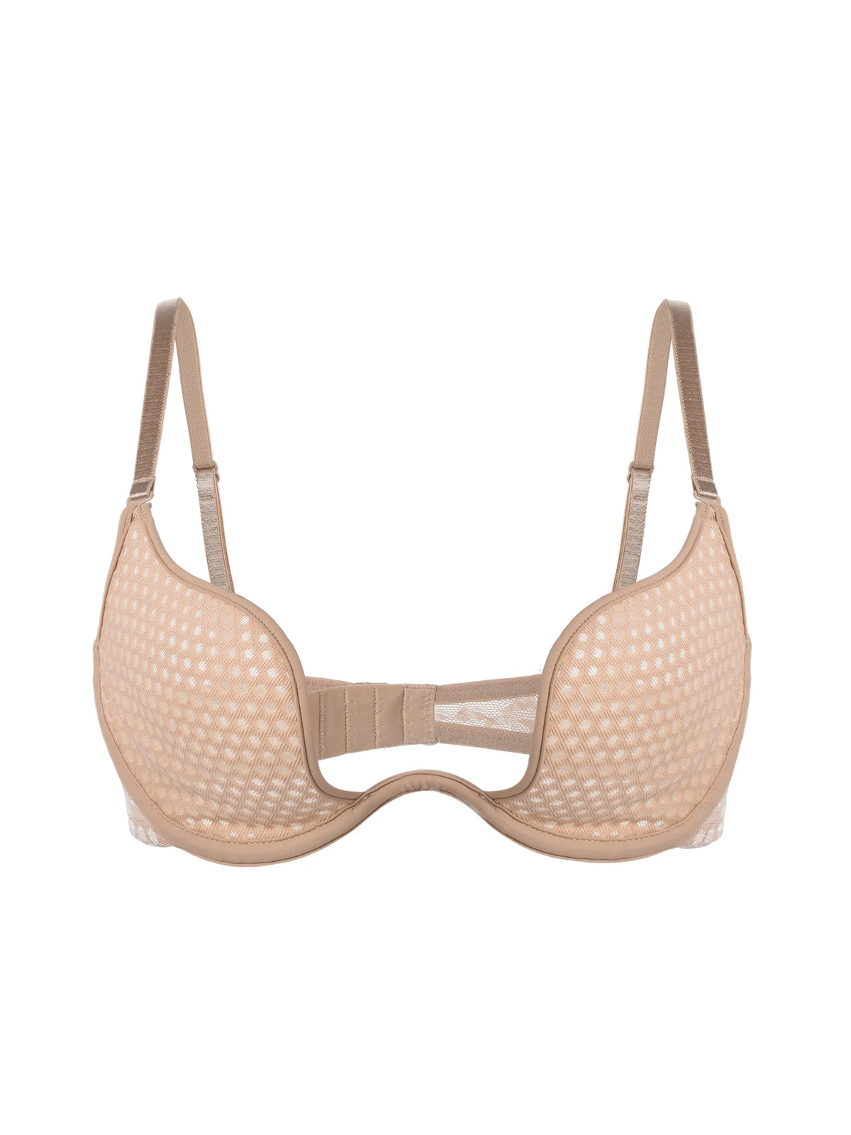Sexy U-shaped spacer bra thin mesh Breathable underwear underwire comfortable stylish Lingerie bralette