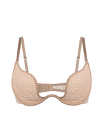 Sexy U-shaped spacer bra thin mesh Breathable underwear underwire comfortable stylish Lingerie bralette