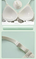 New Top Lace Seamless Women's Underwear Small Chest Gathered Non-slip No Steel Ring Sexy Sling Beautiful Back Bra Thin Section