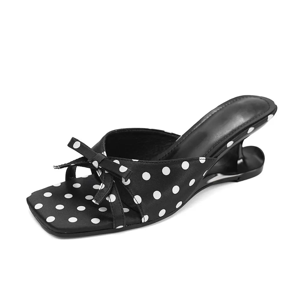 Y2K PVC Transparent Designer Sandals Women Shoes Slip On Hollow Wedge Slide Mules Beach Vacation 6cm Comfortable Walking Heels