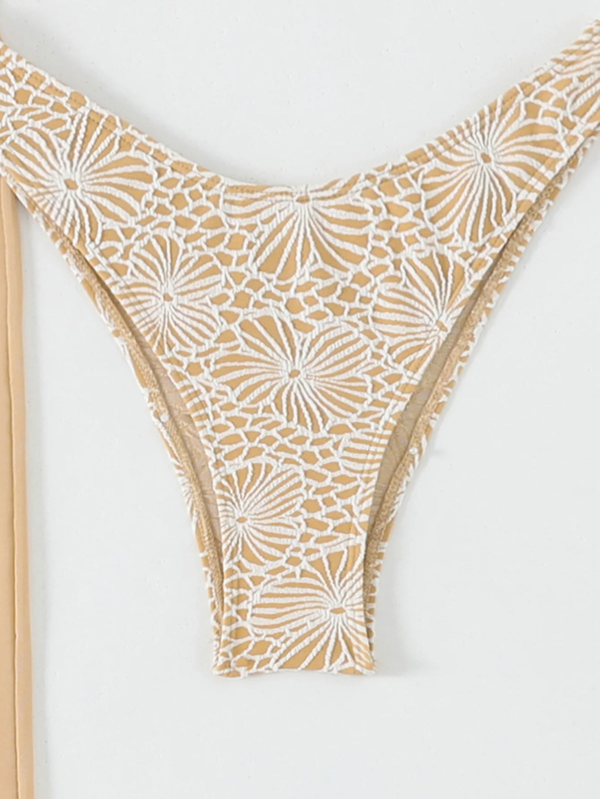 2026 Nude Three Piece Swimsuit Women Swimwear Sexy Bandeau Thong Bikini Sets Monokini Beach Bathing Suit Long Dress Vacation