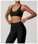 mikeyoga Women Sports Bra Gym Push Up Bra Running Bralette Yoga Top Stretch Underwear Workout Fitness Tank Top Women Sports Vest