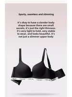 MOYISU Adjustable Anti-Sag Bra for Women, Big Bust Minimizer Wireless Bralette Lightweight No Spillage Comfort Plus Size Summer