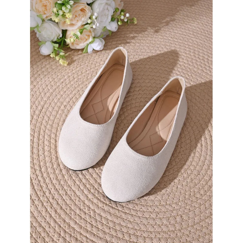 Women Flats Shoes Comfortable Knit Ballet Flat Shoes Women Casual Slip on Loafers Office Boat Sneakers Women Zapatos De Mujer