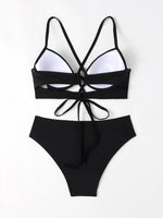 New Leopard Push Up Bikini 2026 Brazilian Biquini High Waist Thong Swimsuit Women Cut Out Bathing Suit Halter Swimwear Monokini