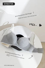 Deep V Knitting Bra Women's Underwear Small Chest Sexy Push Up Lingerie Seamless Bra for Women Bra Thick Bralette 32-38AB
