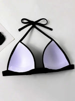 2025 Halter Bra Cup Bikini Women Swimsuit Female Push Up Swimwear Two Pieces Bikini set Brazilian Bather Bathing Suit Swim Lady