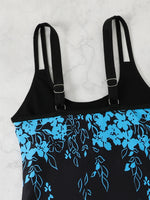 Strappy Printed Tankini 2026 Padded Swimsuit Women Shorts Swimwear Female Beach Wear Bathers Bathing Swimming Swim Suit XL