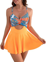 LeopardOne Piece Swimsuit Dress Female 2024 Swimwear Women Push Up Bathing Suits Summer Beach Wear Bather Monokini Swim Pool
