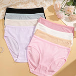 4Pcs/Set Women Lace Mesh Briefs Sexy Comfortable Stretchy Semi Sheer French-Cut Panties Women's Underwear Breathable Lingerie