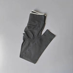 Women's Seamless Gym Solid Color Sports Pants White Edge Waist Tight High Waist Hip Lifting Yoga Pants Running Exercise Pants