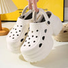 Women Platform Slippers Fashion Clogs Soft EVA Summer High Heel Shoes Thick Sole Female Street Wedges Sandals Home Beach Slides