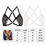 New Sexy Lace Women's Bra Lingerie Fashion Push Up Female Bralette Top Adjustable No-Slip Female Bra Perspective Women Underwear