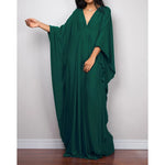 Greek Goddess Long Dress Batwing Sleeve Tunic Beach Cover Up Cover-ups Beach Dress Beach Wear Beachwear Kaftan Maxi Dress V4427