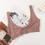 Seamless Bras Women Non-wire Push-Up Brassiere Women Crop Top Sports Underwear Female Sexy Lingerie Small Chest Intimates M-XL