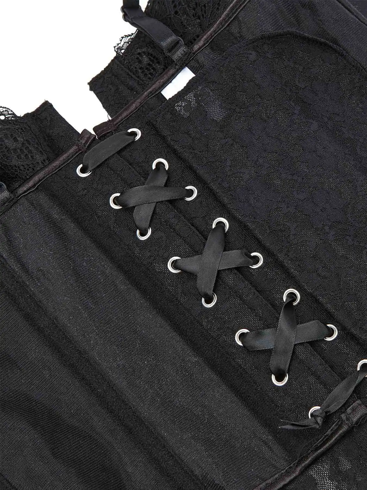 New abdomen corset Europe and the United States wind corset skinny sexy lace steel ring thin breathable.