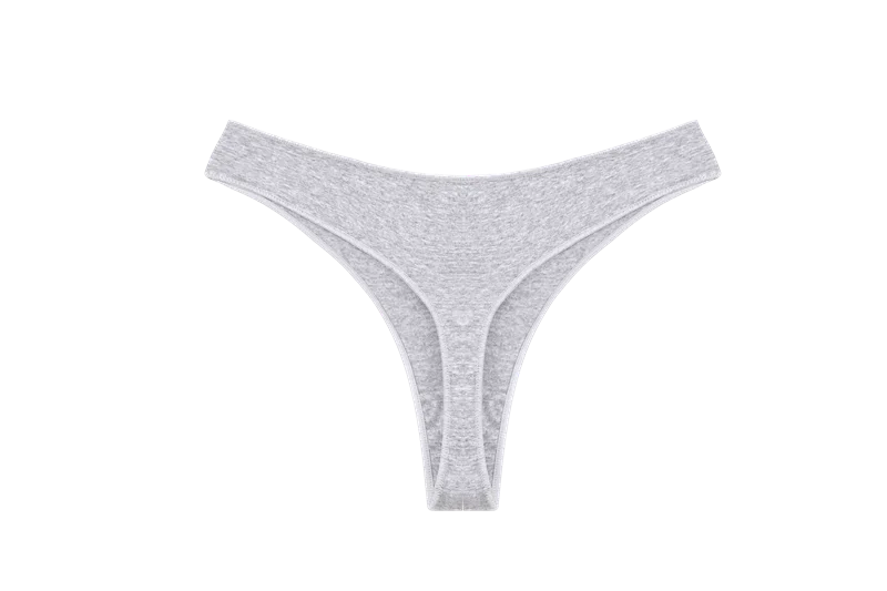 4PCS Women Seamless Thong Cotton Thin Strap Low Waist High Flexibility Panties Sexy Underwear Ladies Briefs T-back Soft Women