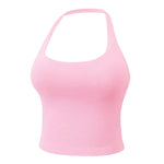 Neck Halter Yoga Vest Shockproof Running Sports High-strength Sports Underwear Fitness Pilates Suspender Beautiful Back Summer