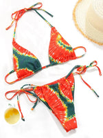 2025 Polka Dot Mini Micro String Bikini Women Swimsuit Female Bikinis Brazilian Swimwear Two Pieces Bikini Set Bathing Suit Swim