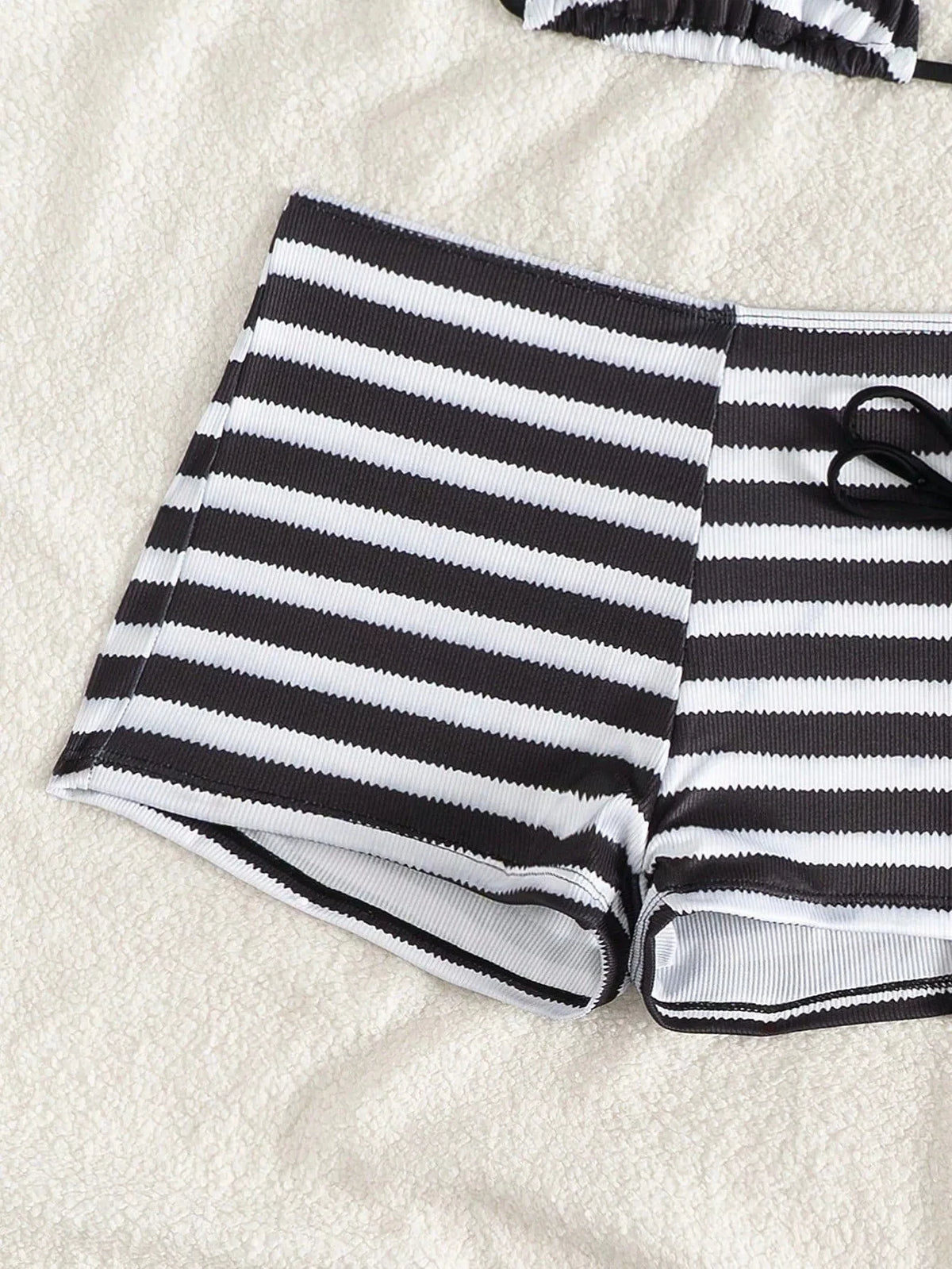 DEKA New Arrival Triangle Striped Bikini Set Women Shorts Swimsuit Micro Swimwear Bathing Suit Brazilian Biquini Sexy Beach Wear