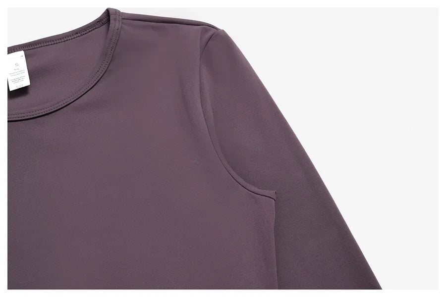Yoga Set 2 Pieces Women Fitness Sportswear Gym Loose wide-leg pants Long-sleeved T-shirt Sports Crop Tops Tracksuit Workout Wear