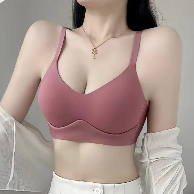 Seamless Bras For Women Non-wire Brassiere Push Up Bra No Steel Ring Tube Bra Top Underwear Female Sexy Lingerie S-3XL