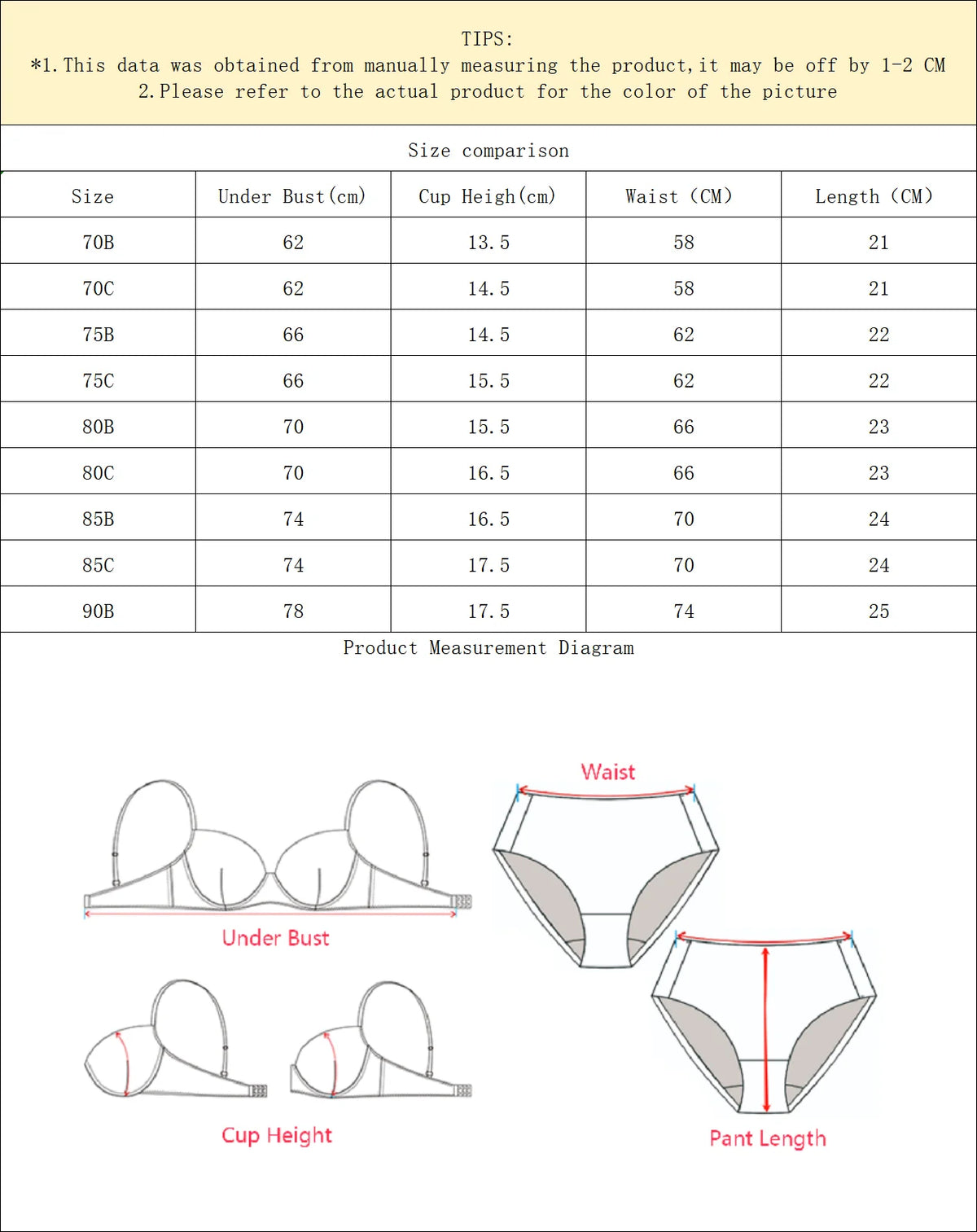 2 pieces of high-quality solid color lingerie set sexy gathering set red set comfortable to wear push up bra MR3504
