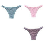 3PCS/Set Women Lace Panties Sexy Brazilian Panties Female Underpant Low Waist Panty Girls Underwear Fashion Intimates