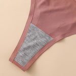 1PC Women Seamless Thongs Ice Silk T-back Solid G-String Breathable Crotch Sexy Lingerie Women's Underwear M-XL Intimates