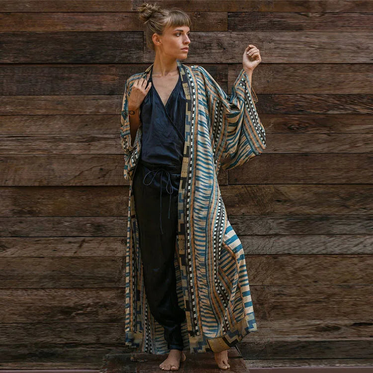 2026 Women Swimsuit Beach Cover Up dress Sleeve Kaftan Beach Tunic Long Pareos Bikinis Cover ups Summer Robe Plage Beachwear