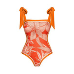 2026 High Quality Double-sided Printed Push Up Women Bikini Set Printed Strappy Bandage Swimwear Brazilian Biquini Bathing Suit