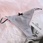 Sexy Pantis Mesh T Pants Thong Cute Transparent Strawberry Cherry Ladies Panties Underwear Low Waist Seamless Lace G-string Wome