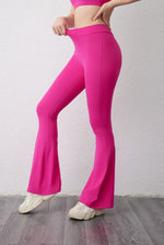 DIAS FIT JOY V-back flared pants yoga hip lifting tight pants wide leg fitness pants Gym exercise running yoga pants