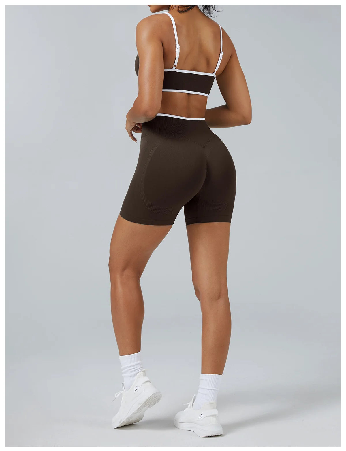 2PCS Yoga Suit Seamless Sports Set Gym Outfits Women Tracksuit Running Workout Clothes Sports Bra Athletic Wear Yoga Clothing