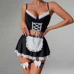 Women Transparent Bra And Panty Garter Underwear Set Hot Erotic Sexy Costumes Underwear Open Bra Thong Sexy Lingerie Sets