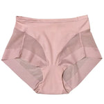 Seamless Panties Women High Rise Panty Tummy Control Briefs Butt Lifter Shapewear Sexy Lingerie Ice Silk Underwear S-3XL