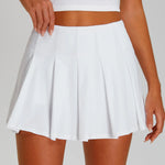 Fitness Tennis Short Skirts Women's Quick Cooling Sensation Sunscreen Pleated Skirt Outdoor UV Resistant Dance Golf Yoga Clothes