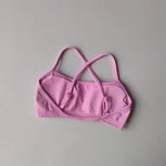 Gathering Shock-proof and Beautiful Back Seamless Sports Bras Gym Women Top Crop Tube Yoga Tops Fitness Scrunch Bum Workout Suit