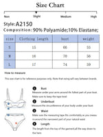 Women's Sexy Bra With Anti Slip And Transparent Shoulder Straps For Dual Use Small chest gathered and pushed bra A2150