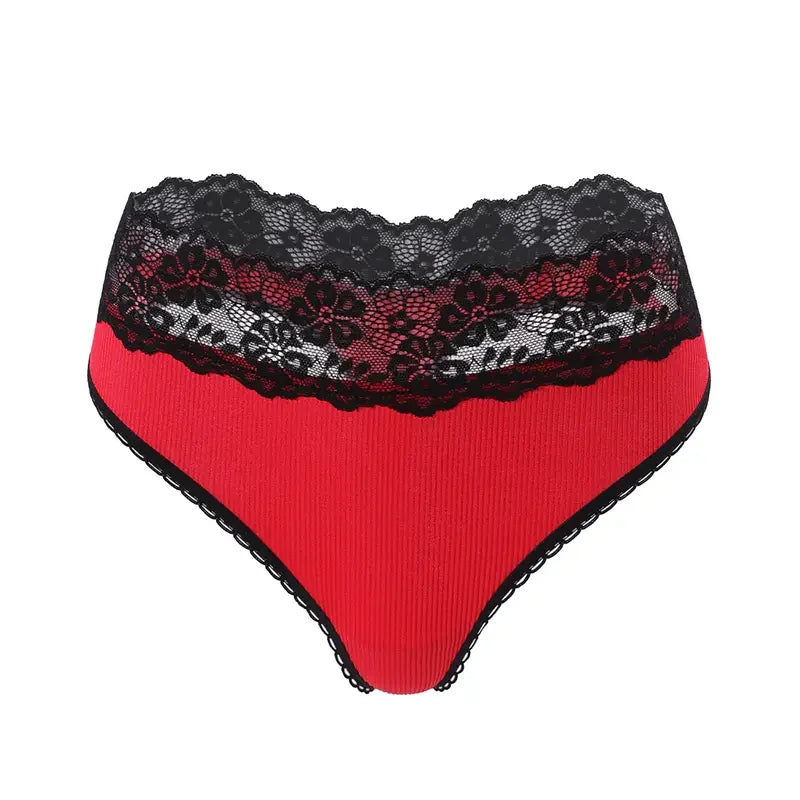 3pcs/pack Low Waist Floral Fashion Sexy Lace Women Panties Underwear Elegant Sexy Lingerie Breathable Comfortable Lady Briefs