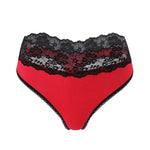 3pcs/pack Low Waist Floral Fashion Sexy Lace Women Panties Underwear Elegant Sexy Lingerie Breathable Comfortable Lady Briefs