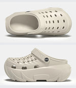 Thick Sole Fashion Clogs For Women Summer Platform Shoes Soft EVA Girls Indoor Street Slippers FemaleLeisure Wedges Sandals